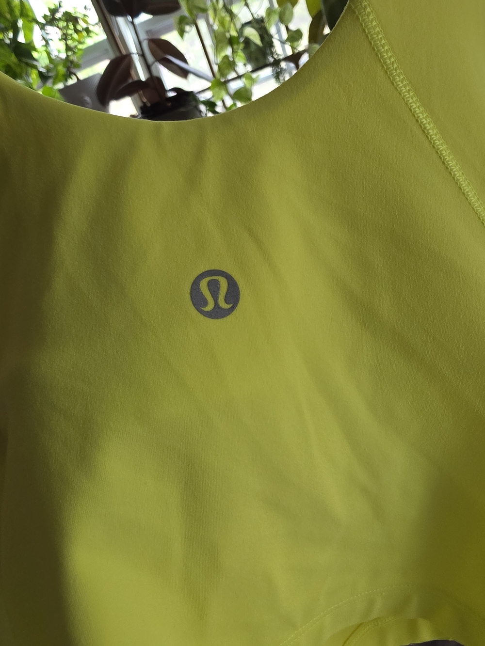 Lululemon Align Tank Top in the color Electric Lemon. - Picture 3 of 5
